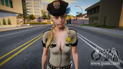 Claire Redfield Sexy Sheriff (from RE2 remake mo for GTA San Andreas
