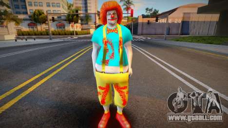 Handsome Eyes Killer Clown for GTA San Andreas