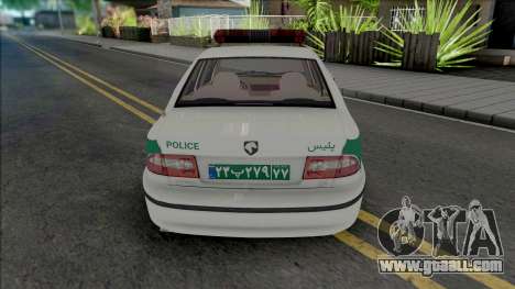 Ikco Samand Police for GTA San Andreas