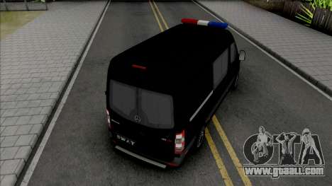 Mercedes-Benz Sprinter 2014 SWAT for GTA San Andreas