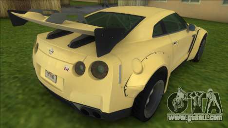 Nissan GT-R R35 10 (Rocket Bunny) for GTA Vice City