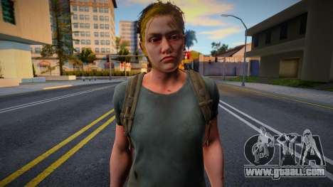 Abby (from TLOU 2) for GTA San Andreas