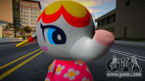 Margie - Animal Crossing Elephant for GTA San Andreas