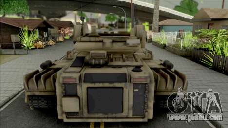 FT101 Main Battle Tank for GTA San Andreas