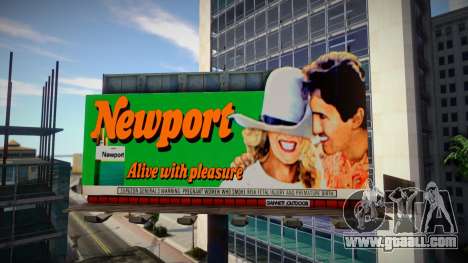Real Billboards of Los Angeles 1992 for GTA San Andreas