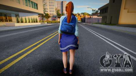 DOAXVV Kasumi Spring School Wear for GTA San Andreas