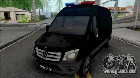Mercedes-Benz Sprinter 2014 SWAT for GTA San Andreas