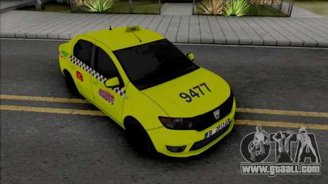 Dacia Logan 2013 Taxi for GTA San Andreas