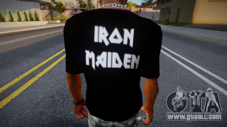 Senjutsu Iron Maiden T Shirt for GTA San Andreas