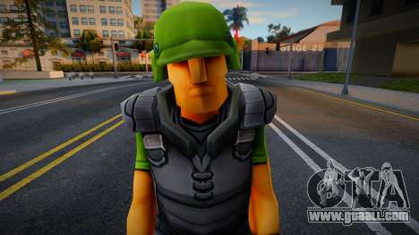 Toon Soldiers (Green) for GTA San Andreas