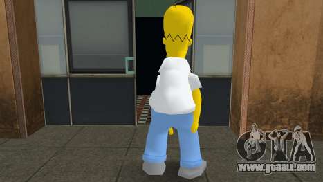 Homer Simpson for GTA Vice City