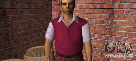 Claude Speed in Vice City (Player4) for GTA Vice City