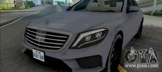 Mercedes-Benz S63 AMG 2014 Japan SA Style