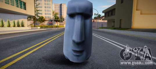 Moyai-Moai Emoji