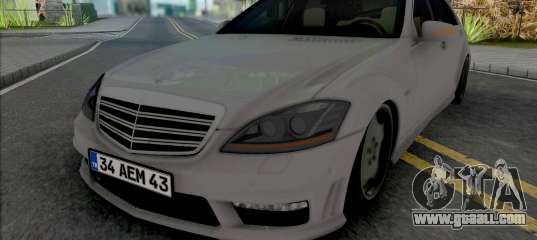 Mercedes-Benz S65 AMG W221 (34 AEM 43)