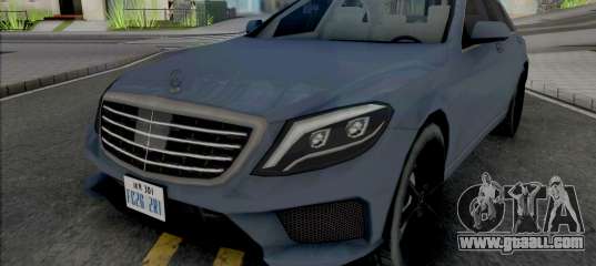 Mercedes-Benz S63 AMG 2014 Japan SA Style v2