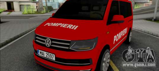 Volkswagen Transporter T6 Pompierii