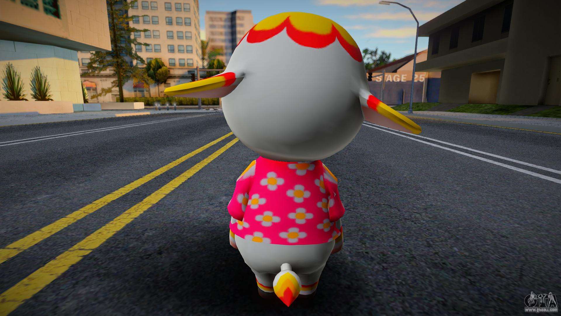 Margie - Animal Crossing Elephant for GTA San Andreas