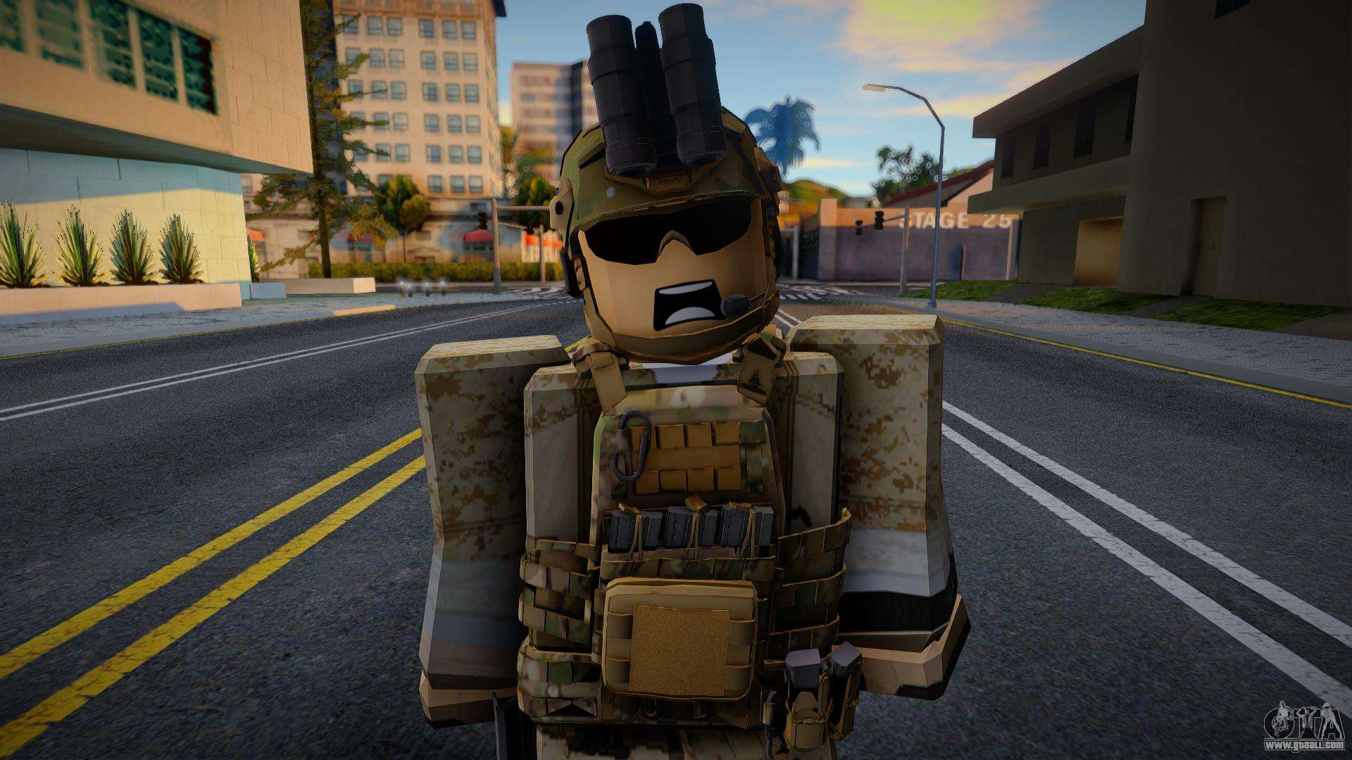 Roblox Skin for GTA San Andreas