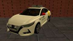 Nissan Sylphy Yandex Go Taxi for GTA San Andreas