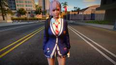 DOAXVV Fiona - Autumn School Wear 2 for GTA San Andreas