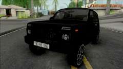 Lada Niva Black for GTA San Andreas