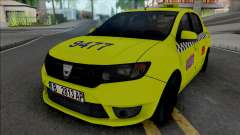 Dacia Logan 2013 Taxi for GTA San Andreas