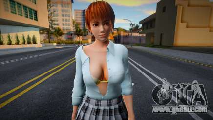 DOAXVV Kasumi Spring School Wear 2 for GTA San Andreas