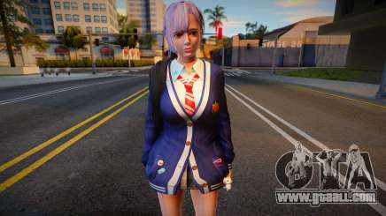 DOAXVV Fiona - Autumn School Wear 2 for GTA San Andreas