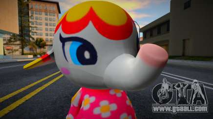 Margie - Animal Crossing Elephant for GTA San Andreas