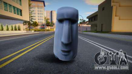 Moyai-Moai Emoji for GTA San Andreas