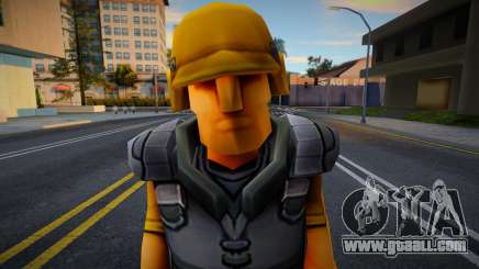 Toon Soldiers (Yellow) for GTA San Andreas