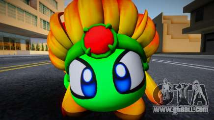 Burning Leo From Kirby Star Allies (green) for GTA San Andreas