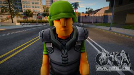 Toon Soldiers (Green) for GTA San Andreas