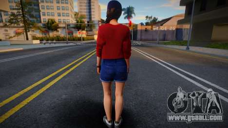 Lara Croft Fashion Casual v5 for GTA San Andreas