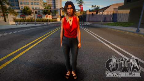 Lara Croft Fashion Casual v1 for GTA San Andreas