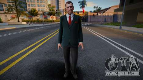Niko Bellic Bankjob Suit for GTA San Andreas