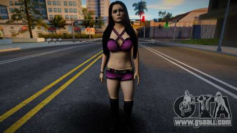 Paige from WWE 2015 for GTA San Andreas