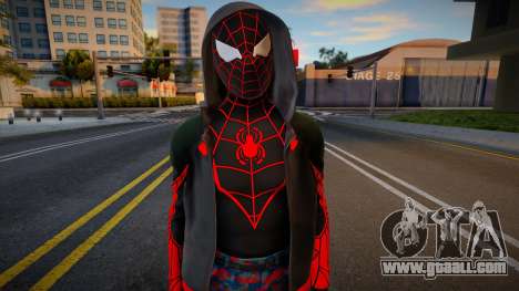 Miles Morales Suit 8 for GTA San Andreas