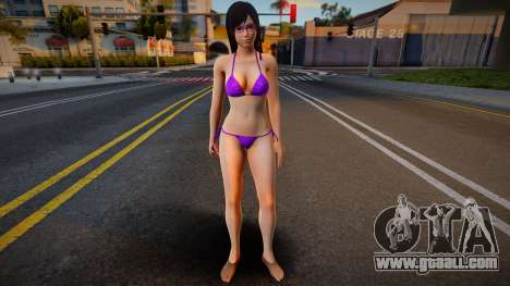 Kokoro bikini purple for GTA San Andreas