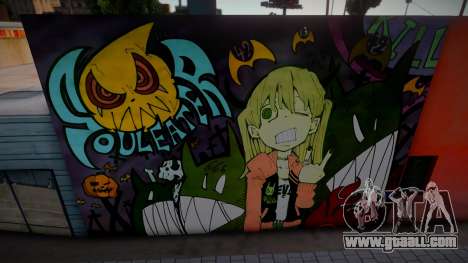 Soul Eater (Some Murals) 3 for GTA San Andreas