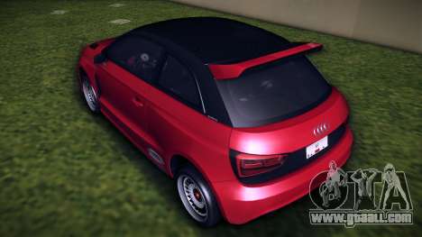 Audi A1 Clubsport Quattro 2011 for GTA Vice City