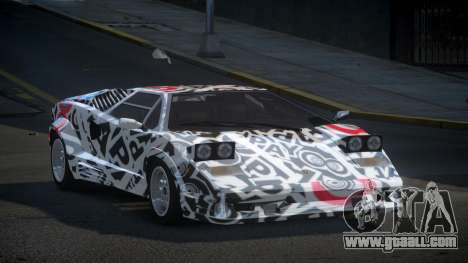 Lamborghini Countach 25th S8 for GTA 4