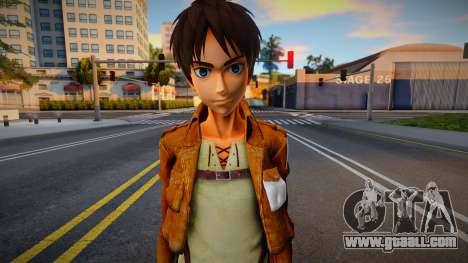Eren Yeager (Attack On Titan) for GTA San Andreas