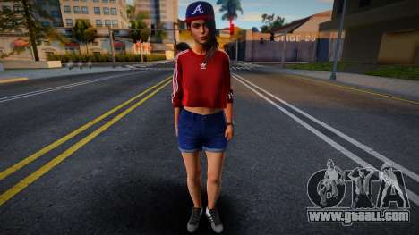 Lara Croft Fashion Casual v5 for GTA San Andreas