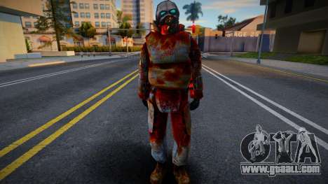 Zombie Soldier 1 for GTA San Andreas