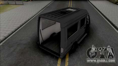 Mercedes-Benz Sprinter Burglar Van without Parts for GTA San Andreas