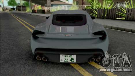 Aston Martin Vanquish Zagato 2017 for GTA San Andreas
