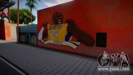 Kobe Bryant Mural for GTA San Andreas