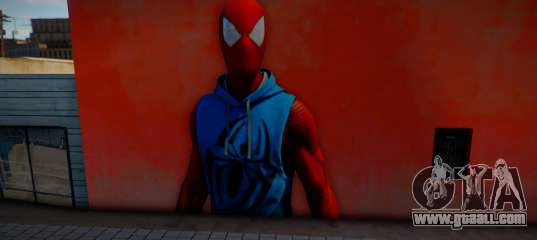 Scarlet SpiderMan Wall